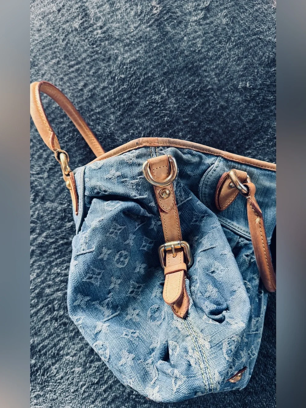 Louis Vuitton Monogram Denim Neo Cabby MM